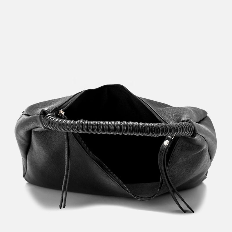 Bolsa-Hobo-ou-Meia-Lua-Feito-em-Couro-Grande-Alca-Estruturada-Tiras-Puxadores-Longos-Feminina-Milano-Preto-13860--4-