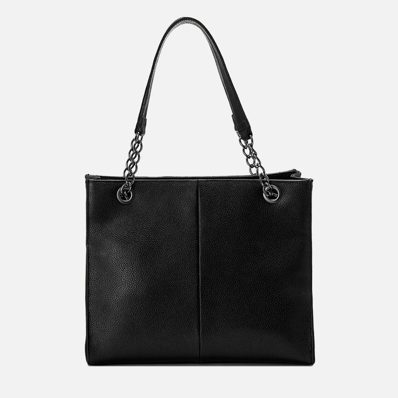 Bolsa-Tote-ou-de-Mao-Feita-em-Couro-Media-Matelasse-Alca-Corrente-Feminina-Milano-Preto-13863--4-