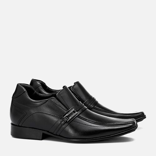 Social Elevel Masculino Milano Preto 6575