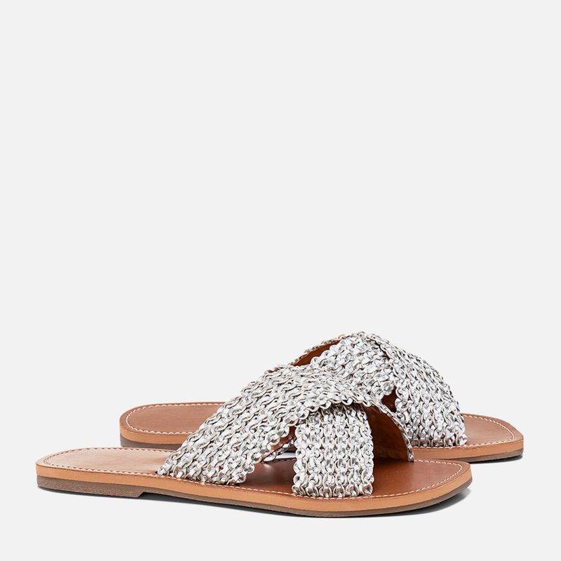 Sandalia-Rasteira-Tiras-Tramadas-Natural-Cruzadas-em-X--Feminino-Milano-Prata-13799--2-