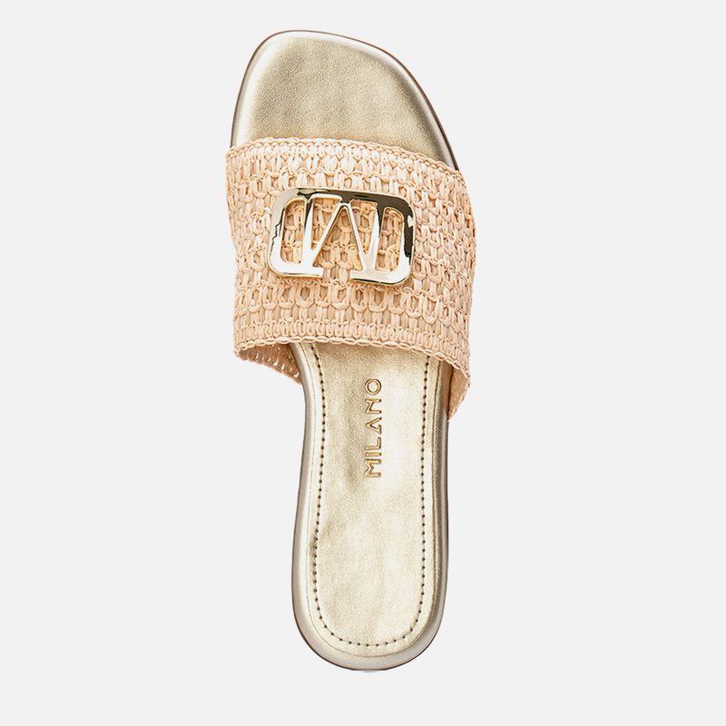 Sandalia-Rasteira-Tira-Slide-Tramado-Natural-Aplique-M-Metalizada-Feminino-Milano-Ouro-Light-13768--4-