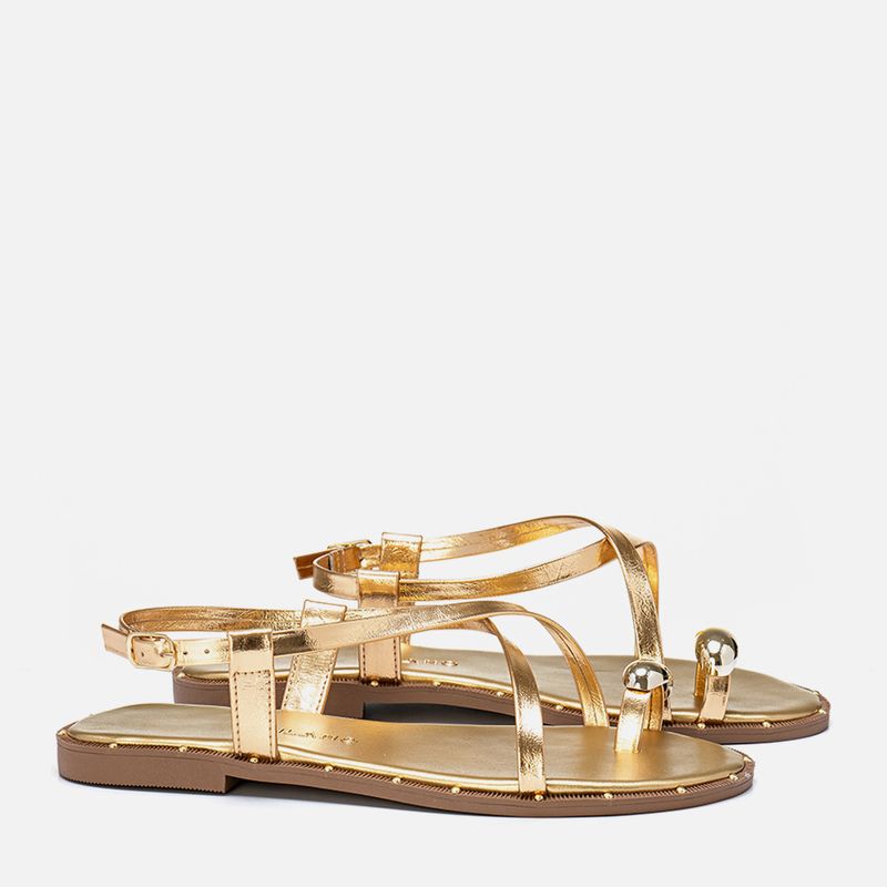Rasteiras-flats-Feminino-Milano-Ouro-13928--2-