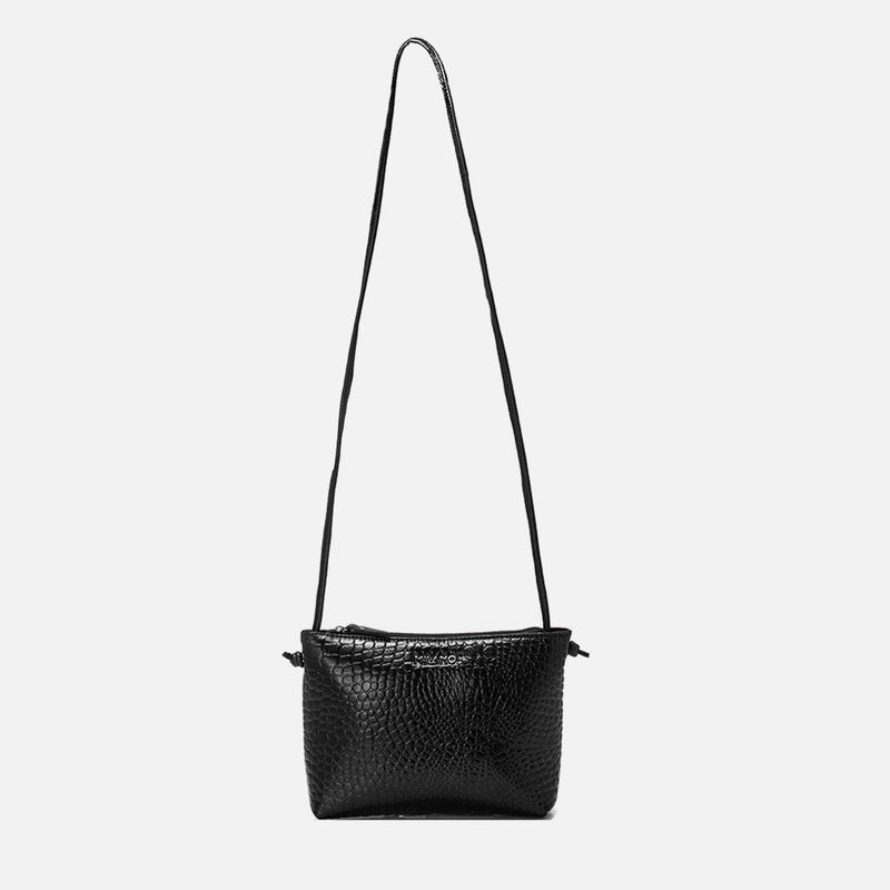 Bolsa-Tiracolo-Feita-em-Couro-Estampa-Croco-Pequena-Mini-Bag-Feminina-Milano-Croco-Preto-13854--3-