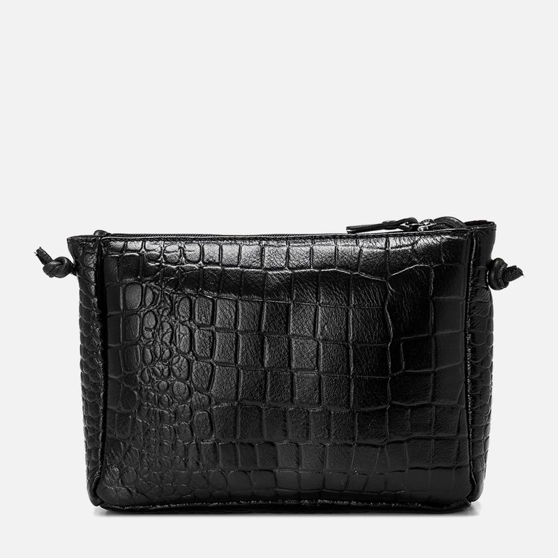 Bolsa-Tiracolo-Feita-em-Couro-Estampa-Croco-Pequena-Mini-Bag-Feminina-Milano-Croco-Preto-13854--4-