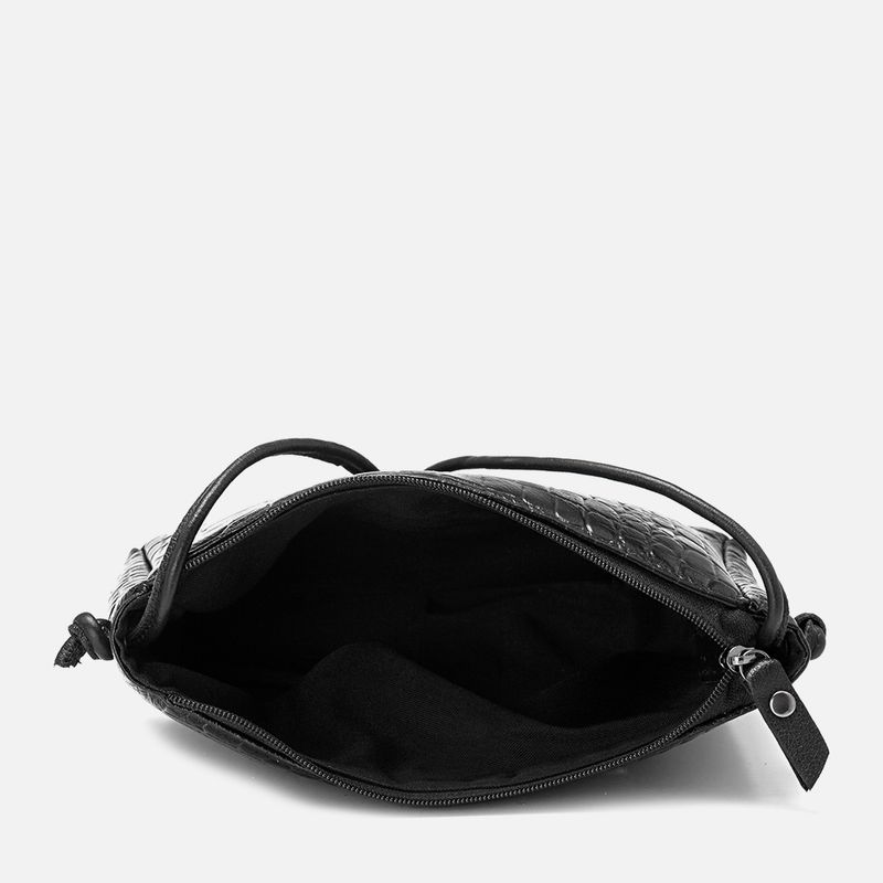 Bolsa-Tiracolo-Feita-em-Couro-Estampa-Croco-Pequena-Mini-Bag-Feminina-Milano-Croco-Preto-13854--5-
