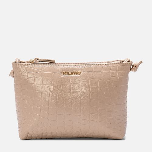 Bolsas Femininas Feminina Milano Croco Amendoa 13854