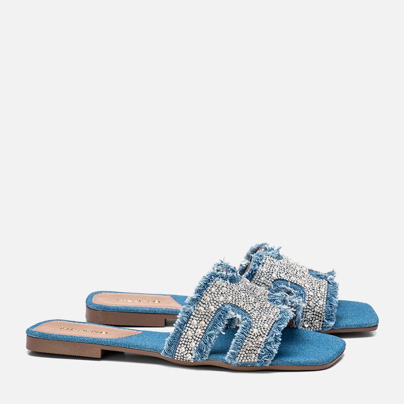Sandalia-Rasteira-Jeans-Tira-Slide-H-Brilho-Mix-Strass-Franjas-Desfiadas-Palmilha-Quadrada-Feminino-Milano-Jeans-13897--2-