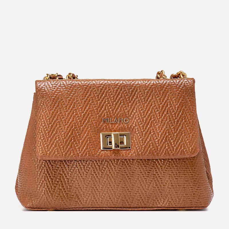 Bolsa-Tiracolo-Media-Feito-em-Couro-Texturizado-com-Alca-Regulavel-para-Uso-de-Mao-ou-Antebraco-e-Formato-Trapezio-Feminina-Milano-Car--4-