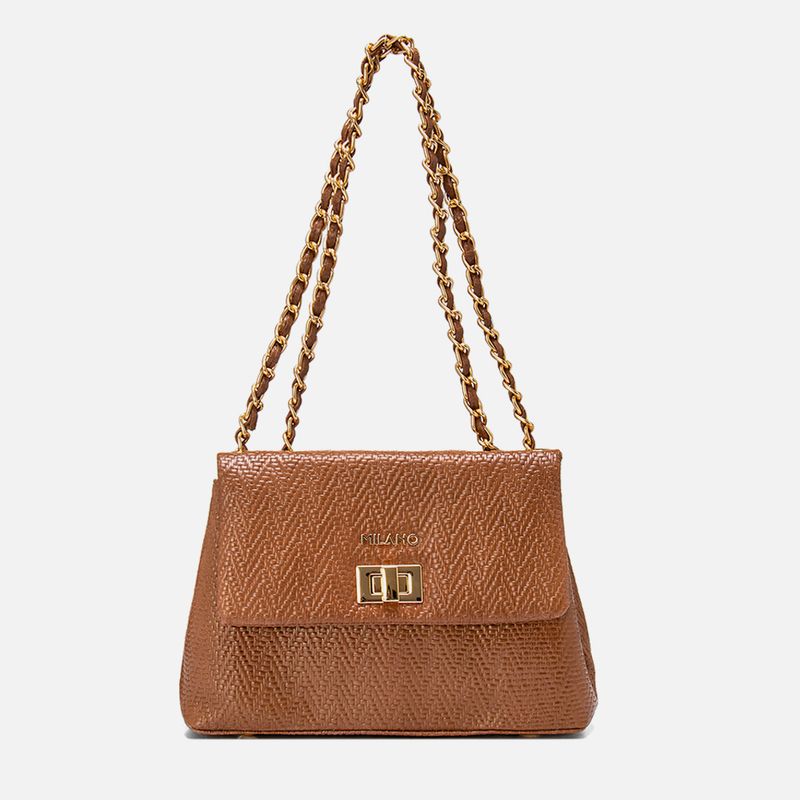Bolsa-Tiracolo-Media-Feito-em-Couro-Texturizado-com-Alca-Regulavel-para-Uso-de-Mao-ou-Antebraco-e-Formato-Trapezio-Feminina-Milano-Car--3-
