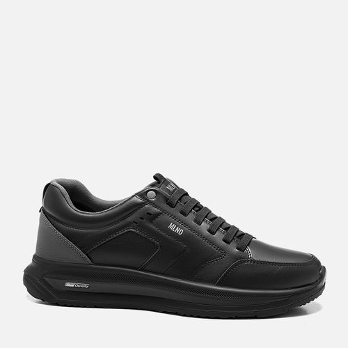 Tênis Casual Masculino Milano Preto/preto 14029