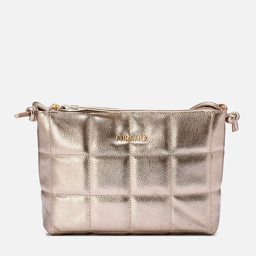 Bolsas Femininas Feminina Milano Prata Velho 14035