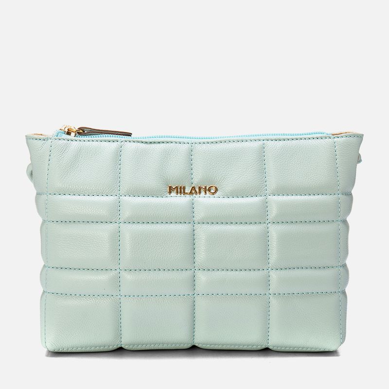 Bolsa-Tiracolo-em-Couro-Legitimo-Pequena-Mini-Bag-Alca-Transversal-Couro-Matelasse-Retangulo-Feminina-Milano-Sky-14060--2-