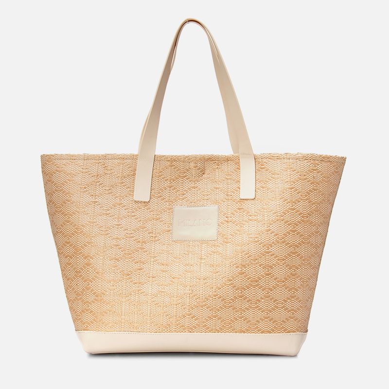 Bolsa-Sacola-Praia-ou-Shopping-Bag-Grande-em-Palha-Tramado-Alca-de-Ombro-Emborrachada-na-cor-Palha--Feminina-Milano-Palhabege-1403