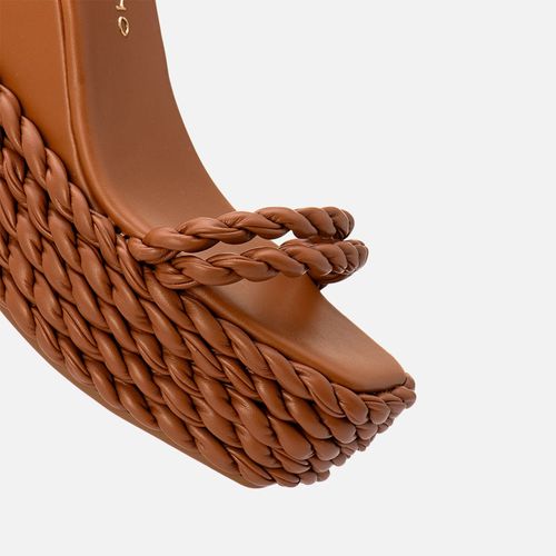 Plataforma Feminino Milano Caramelo 13878