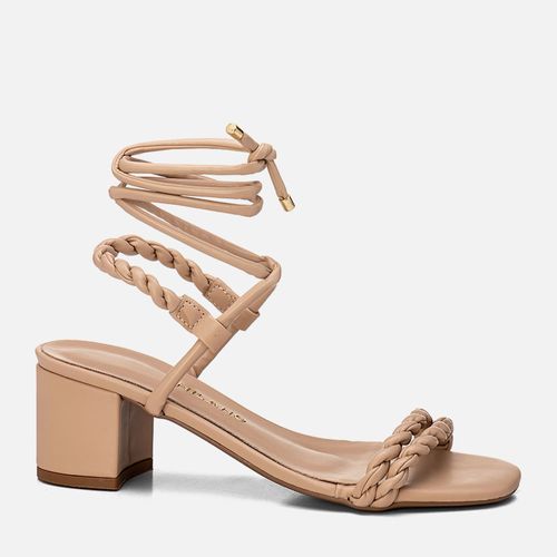 Sandália Feminino Milano Amendoa 13877