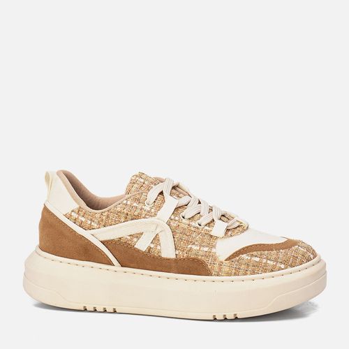 Tênis Feminino Milano Bege 13931