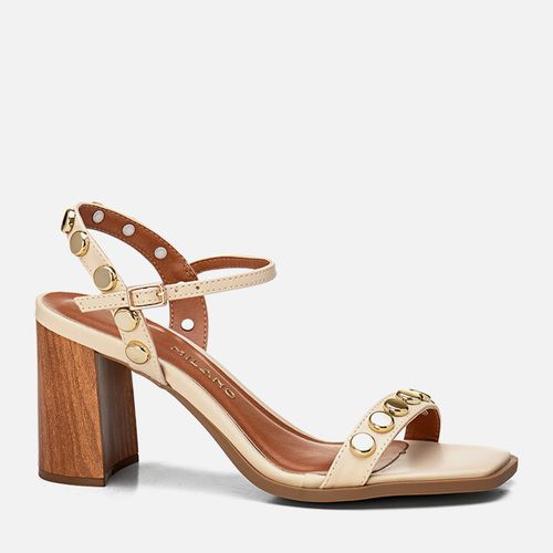 Sandália Feminino Milano Off White 14068