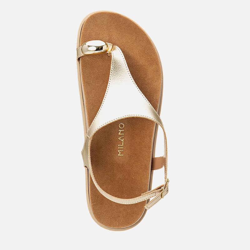 Sandalia-Papete-Palmilha-Anatomica-Conforto-Tira-V-Ring-Toe-Peca-Organica-Cromada-Feminino-Milano-Ouro-Light-13963--5-