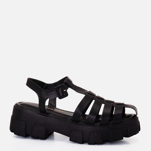 Sandália Feminino Milano Preto 12996
