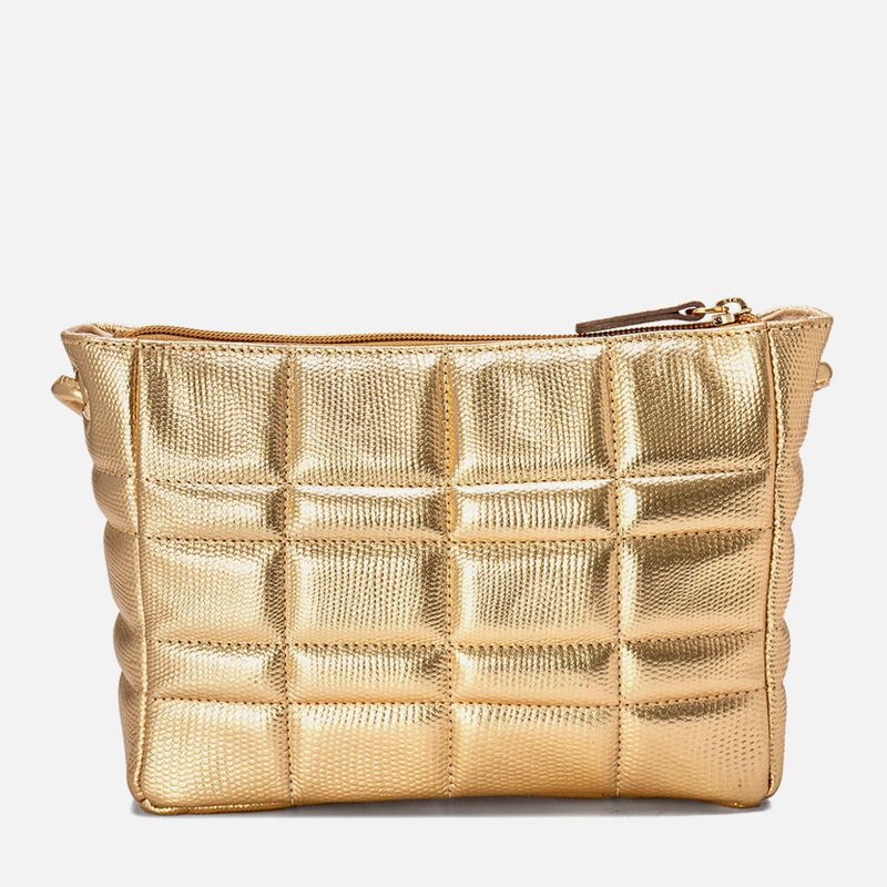 Bolsa-Tiracolo-em-Couro-Legitimo-Pequena-Mini-Bag-Alca-Transversal-Couro-Matelasse-Retangulo-Feminina-Milano-Ouro-14060--4-