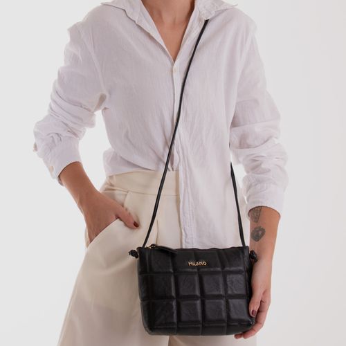 Bolsas Femininas Feminina Milano Prata Velho 14035
