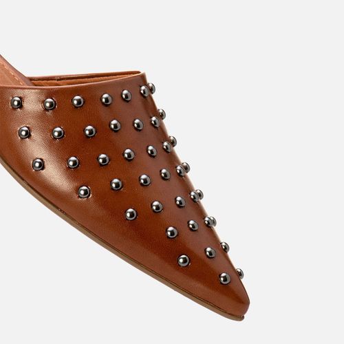 Mule Feminino Milano Caramelo 14120
