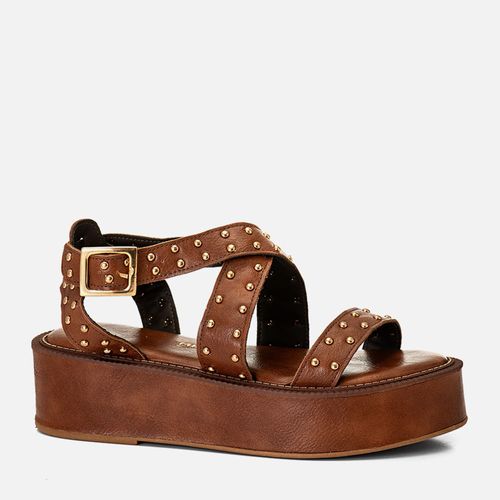 Plataforma Feminino Milano Caramelo 14187