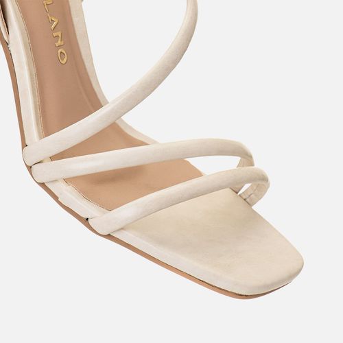 Sandália Feminino Milano Off White 14173