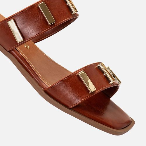 Tamanco Feminino Milano Caramelo 14220