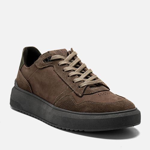 Tênis Casual Masculino Milano Chumbo/cinza/militar 14258