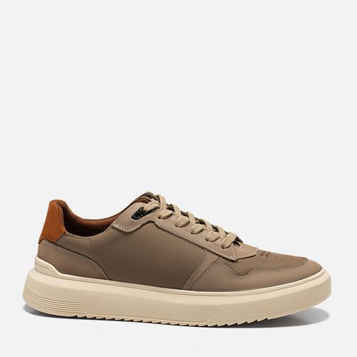 Tênis Casual Masculino Milano Gelo/cimento/whisky 14258