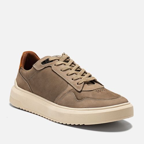 Tênis Casual Masculino Milano Gelo/cimento/whisky 14258