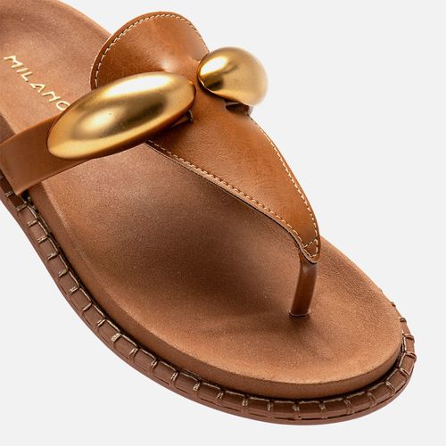 Papete Feminino Milano Caramelo 14261