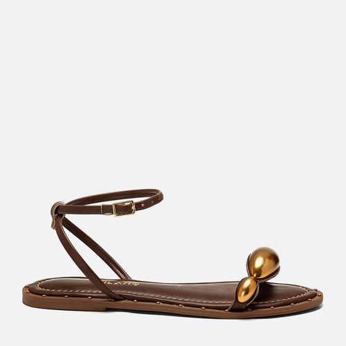 Sandália Feminino Milano Marrom 14260