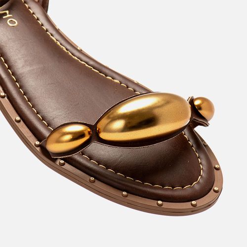 Sandália Feminino Milano Marrom 14260