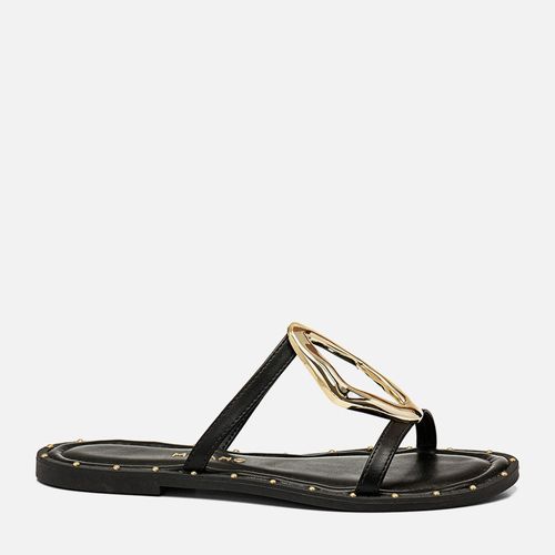 Rasteiras-flats Feminino Milano Preto 14227