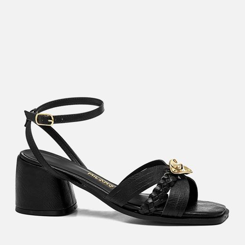 Rasteiras-flats Feminino Milano Preto 14241