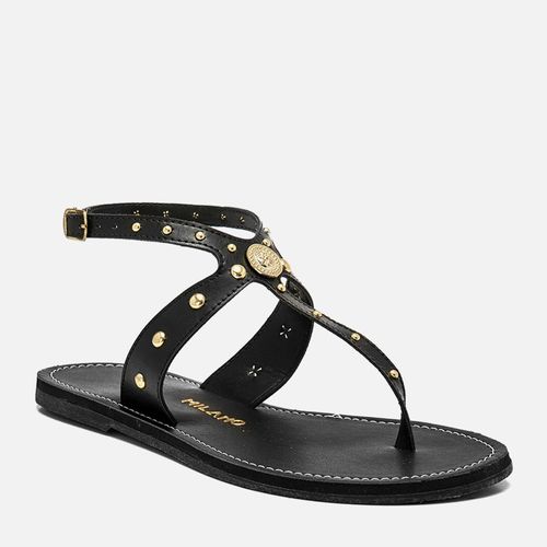 Rasteiras-flats Feminino Milano Preto 14238