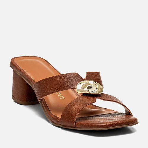 Tamanco Feminino Milano Caramelo 14242