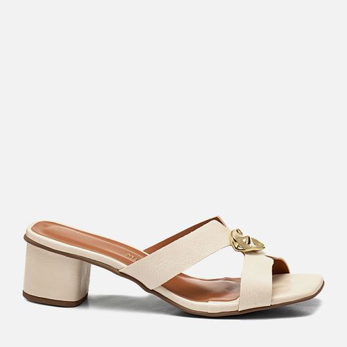 Tamanco Feminino Milano Off White 14242