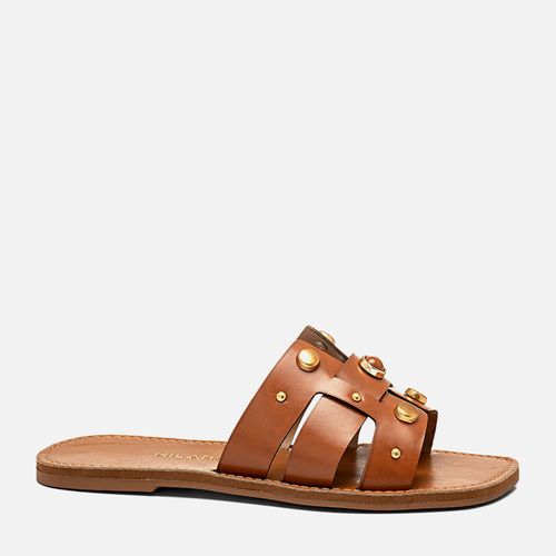 Rasteiras-flats Feminino Milano Caramelo 14247