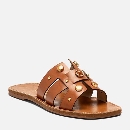 Rasteiras-flats Feminino Milano Caramelo 14247