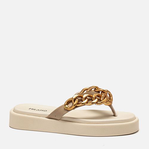 Papete Feminino Milano Off White 14254