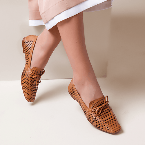 Mocassim Feminino Milano Off White 14049