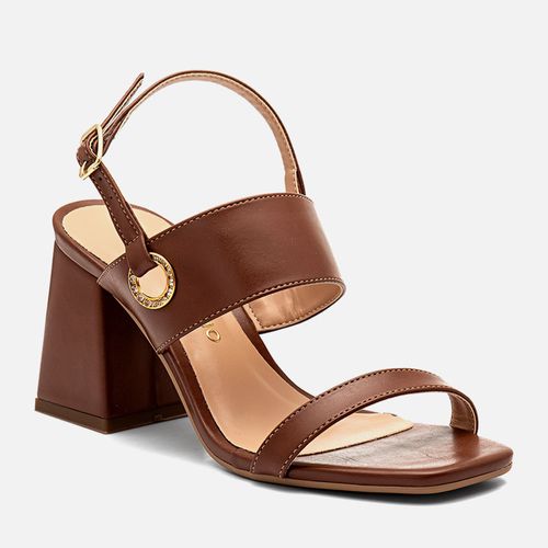 Sandália Feminino Milano Marrom 13827