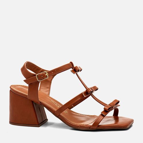 Sandália Feminino Milano Caramelo 14104