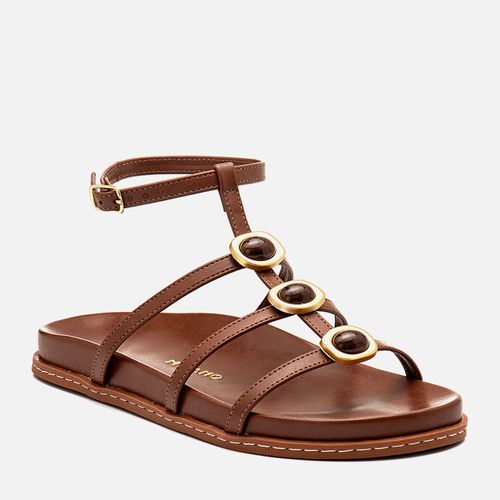 Papete Feminino Milano Marrom 14275