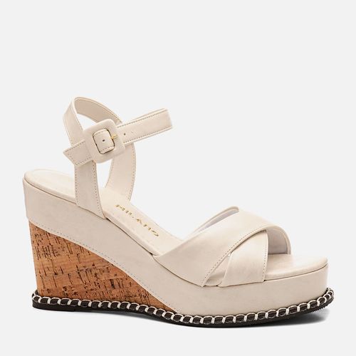 Anabela Feminino Milano Off White 14280