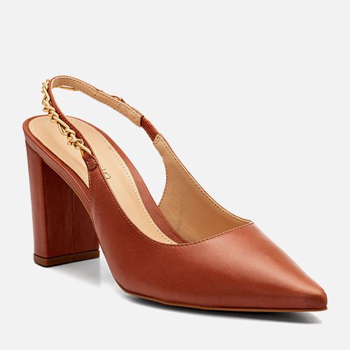 Scarpin Feminino Milano Caramelo 14282