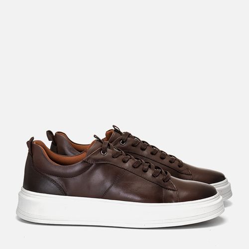 Tênis Casual Masculino Milano Pinhão/café 14233